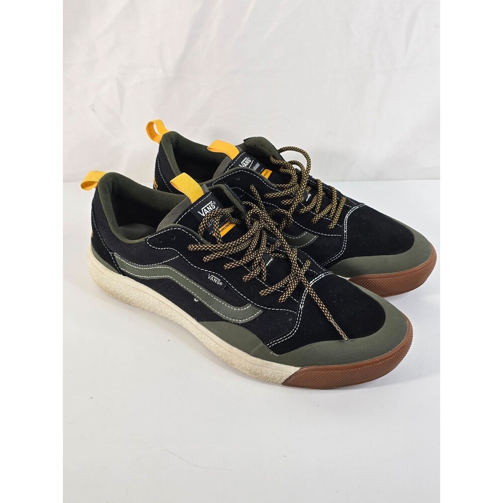 Vans x Parks Project UltraRange EXO SE Black Olive Yellow Men's Size 13
